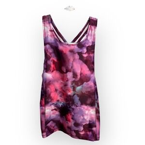 Runway Quick‎ Dry Moisture Wicking Athletic Sleeveless Purple Pink L 12/14